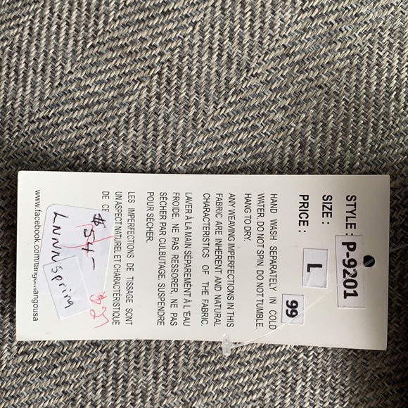 NWT Tango Mango Collection Black Leggings - Picture 2 of 5